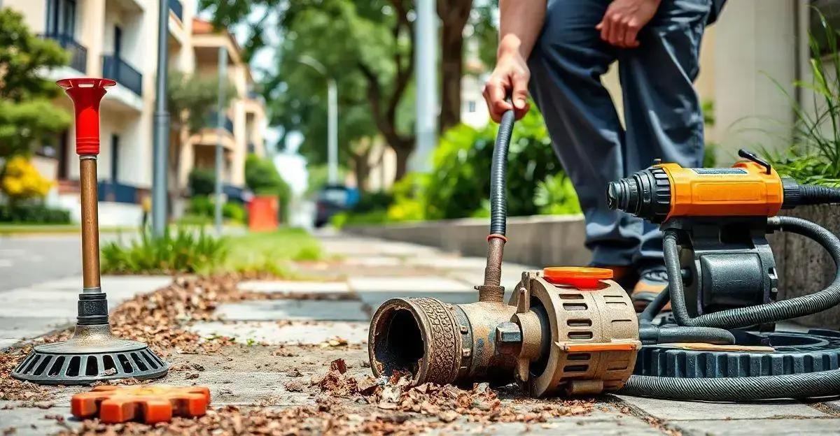 Métodos comuns de desentupimento em Curitiba