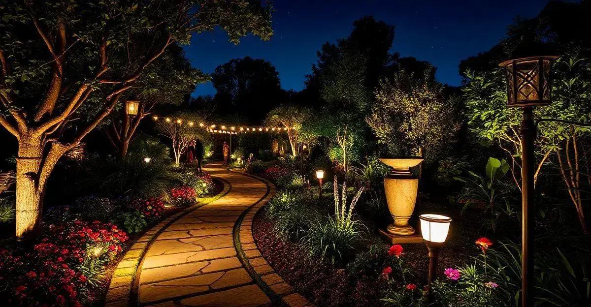 Tipos de Iluminação para Jardins