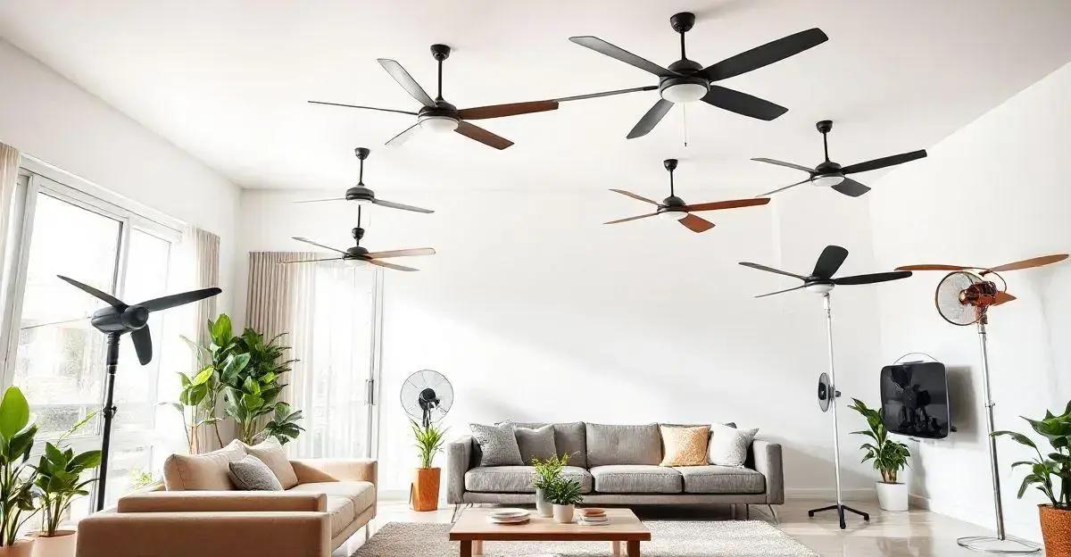 Tipos de Ventiladores para sua Casa